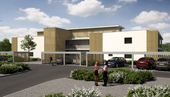 Vestecké Terasy – bytový dům